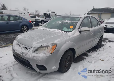 2011 Kia Rio Lx z USA, uszkodzony, nr VIN KNADH4A39B6925111